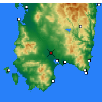 Nearby Forecast Locations - Дечимоманну - карта