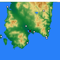 Nearby Forecast Locations - Кальяри - карта