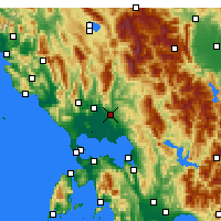 Nearby Forecast Locations - Арта - карта
