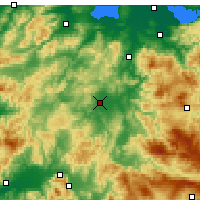 Nearby Forecast Locations - Балыкесир - карта