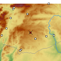 Nearby Forecast Locations - Газиантеп - карта