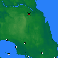 Nearby Forecast Locations - Lesogorskiy - карта