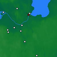 Nearby Forecast Locations - Шлиссельбург - карта