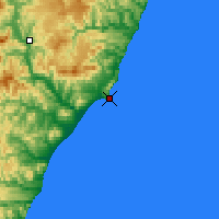Nearby Forecast Locations - Cape Zolotoj - карта