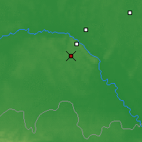Nearby Forecast Locations - Мозырь - карта