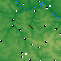 Nearby Forecast Locations - Бахмут - карта