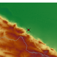 Nearby Forecast Locations - Бахерден - карта