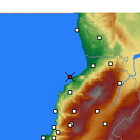 Nearby Forecast Locations - Триполи - карта