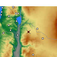 Nearby Forecast Locations - Ирбид - карта