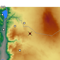 Nearby Forecast Locations - Эль-Мафрак - карта