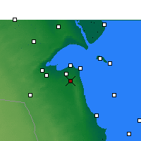 Nearby Forecast Locations - Кувейт - карта