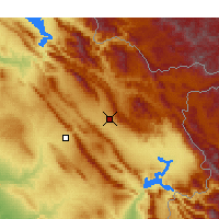 Nearby Forecast Locations - Сулеймания - карта