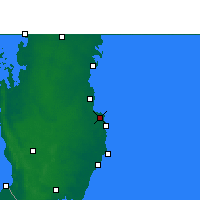 Nearby Forecast Locations - Доха - карта