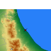 Nearby Forecast Locations - Сухар - карта
