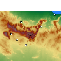 Nearby Forecast Locations - Saiq - карта
