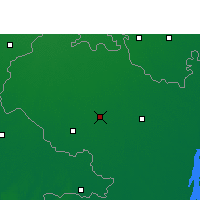 Nearby Forecast Locations - Saidpur Аэропорт - карта