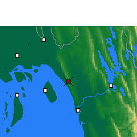 Nearby Forecast Locations - Ситакунда - карта