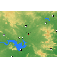 Nearby Forecast Locations - Джхарсугуда - карта