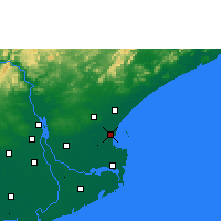 Nearby Forecast Locations - Какинада - карта