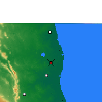 Nearby Forecast Locations - Неллуру - карта