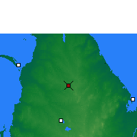 Nearby Forecast Locations - Vavuniya - карта