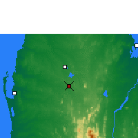 Nearby Forecast Locations - Maha Illuppallama - карта