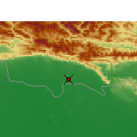 Nearby Forecast Locations - Сиддхартханагар - карта