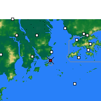 Nearby Forecast Locations - Макао - карта