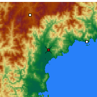 Nearby Forecast Locations - Хамхын - карта