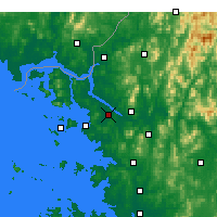 Nearby Forecast Locations - Кимпхо - карта