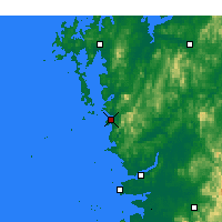 Nearby Forecast Locations - Порён - карта