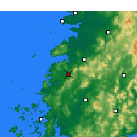 Nearby Forecast Locations - Кочхан - карта