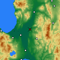 Nearby Forecast Locations - Ивамидзава - карта