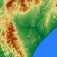 Nearby Forecast Locations - Обихиро - карта