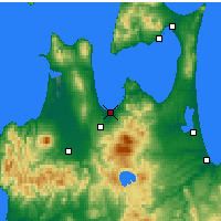 Nearby Forecast Locations - Аомори - карта