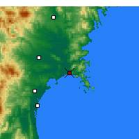 Nearby Forecast Locations - Исиномаки - карта