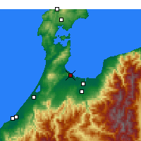 Nearby Forecast Locations - Fushiki - карта