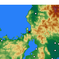 Nearby Forecast Locations - Цуруга - карта
