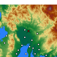 Nearby Forecast Locations - Какамигахара - карта