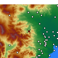 Nearby Forecast Locations - Титибу - карта
