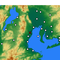 Nearby Forecast Locations - Йоккаити - карта