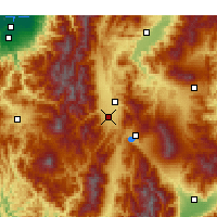 Nearby Forecast Locations - Matsumoto Аэропорт - карта