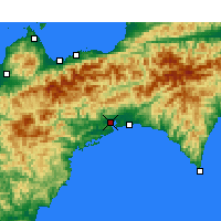 Nearby Forecast Locations - Коти - карта