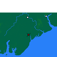Nearby Forecast Locations - Пхьяпоун - карта