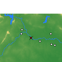 Nearby Forecast Locations - Kosumphisai - карта