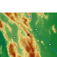 Nearby Forecast Locations - Doi Mu Soe Agromet - карта