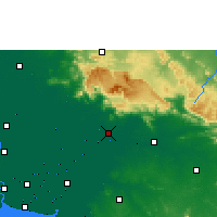 Nearby Forecast Locations - Прачинбури - карта