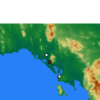 Nearby Forecast Locations - Phliu Agromet - карта