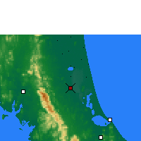 Nearby Forecast Locations - Пхаттхалунг - карта