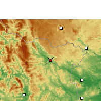 Nearby Forecast Locations - Каобанг - карта
